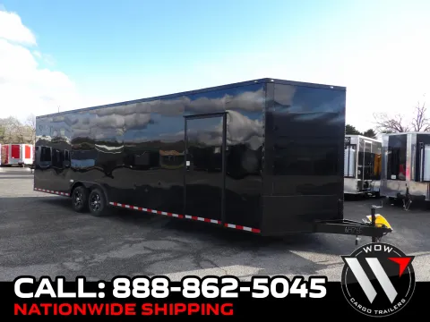Black 2026 South GA Cargo 8.5X28 Enclosed for sale in Cochran, GA