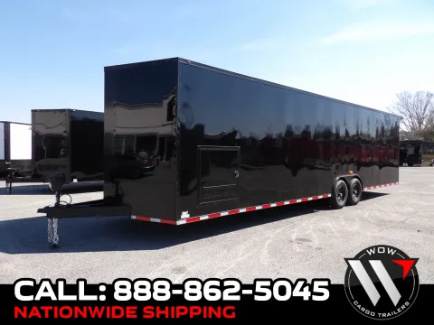 Black 2026 Steel Pines Cargo 8.5X32 Enclosed for sale in Cochran, GA