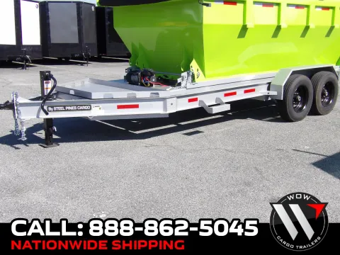 Silver 2026 Steel Pines Cargo Roll Off for sale in Cochran, GA