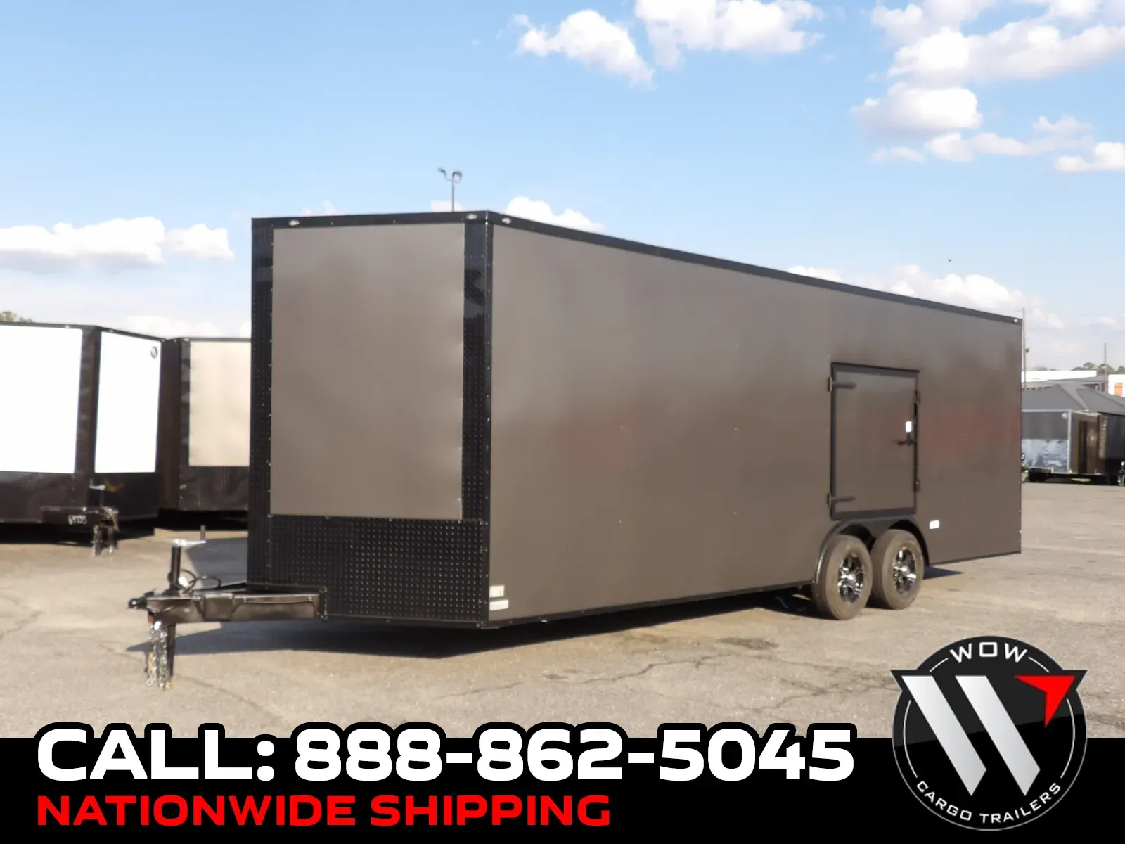 Black 2026 South GA Cargo 8.5X24 Enclosed for sale in Cochran, GA