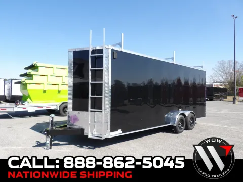 Black 2026 Hook & Line Cargo 7X20 Enclosed for sale in Cochran, GA