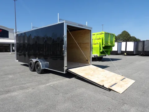 Another view of 2026 Hook & Line Cargo 7X20 Enclosed for sale in Cochran, GA at WOW Cargo Trailers