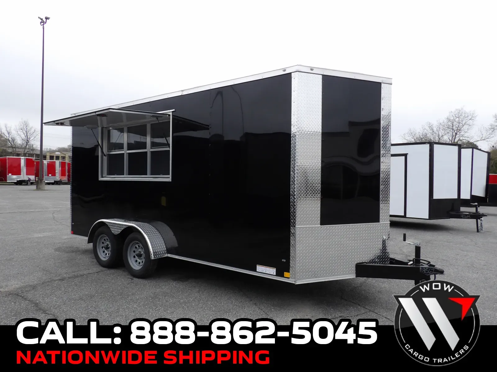 Black 2026 Diamond Cargo 7X16 Concession Special 35K for sale in Cochran, GA