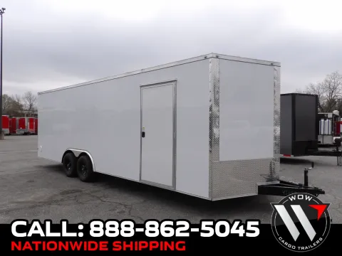 White 2026 Maximum Cargo 8.5X24 Enclosed for sale in Cochran, GA