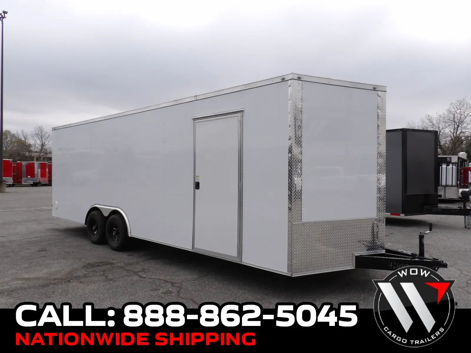 White 2026 Maximum Cargo 8.5X24 Enclosed for sale in Cochran, GA