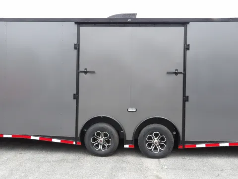 Another view of 2026 Hook & Line Cargo 8.5x28 Race Ready 52K for sale in Cochran, GA at WOW Cargo Trailers