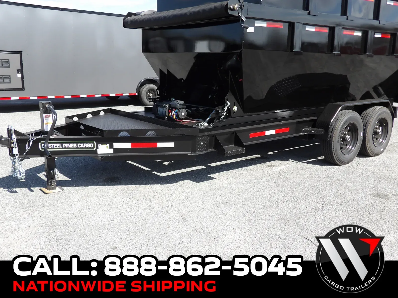 Black 2026 Steel Pines Cargo Roll Off for sale in Cochran, GA