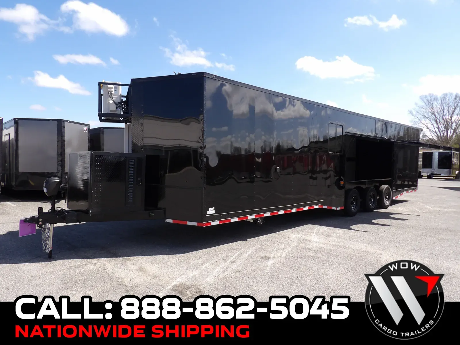 Black 2026 Steel Pines Cargo 8.5X36 Enclosed for sale in Cochran, GA