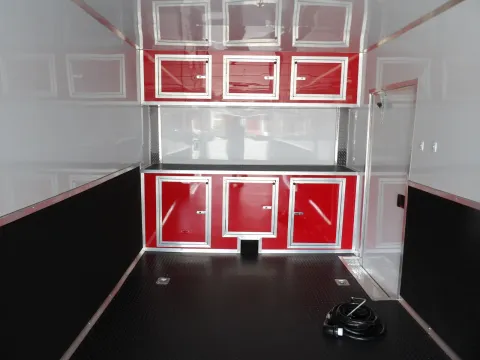 Another view of 2026 Steel Pines Cargo 8.5X28 Enclosed for sale in Cochran, GA at WOW Cargo Trailers