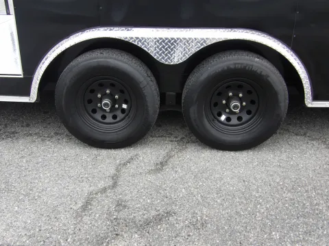 Another view of 2026 All World Trailers 8.5X24 Enclosed for sale in Cochran, GA at WOW Cargo Trailers