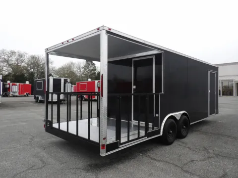 More photos of 2026 All World Trailers 8.5X24 Enclosed at WOW Cargo Trailers, GA