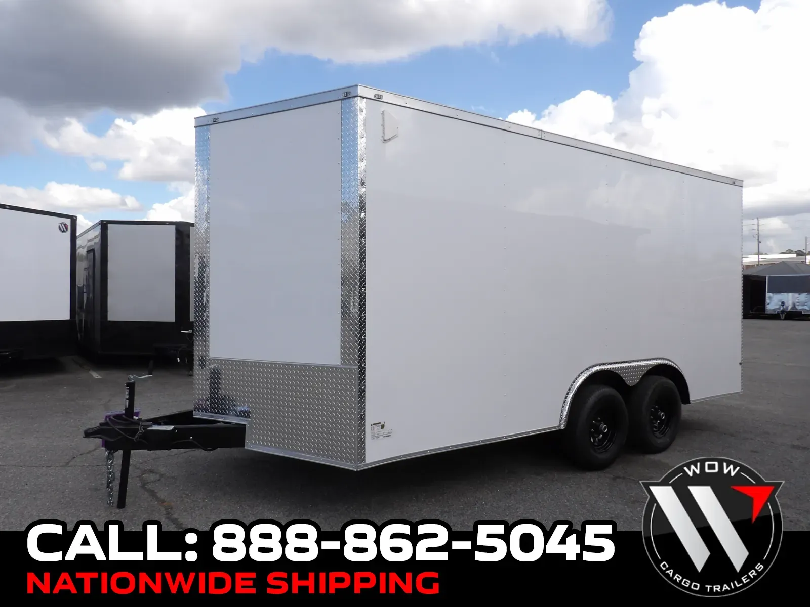 White 2026 Maximum Cargo 8.5X16 Enclosed for sale in Cochran, GA