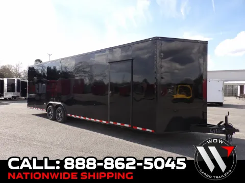 Black 2026 South GA Cargo 8.5X28 Enclosed for sale in Cochran, GA