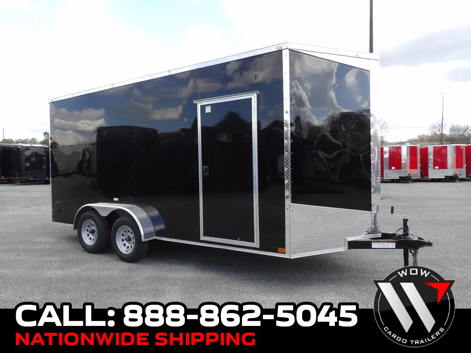 Black 2026 Seed Cargo 7X16 Enclosed for sale in Cochran, GA