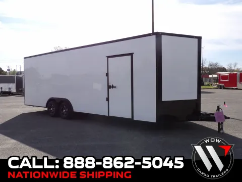 White 2026 South GA Cargo 8.5X24 35K 52k for sale in Cochran, GA