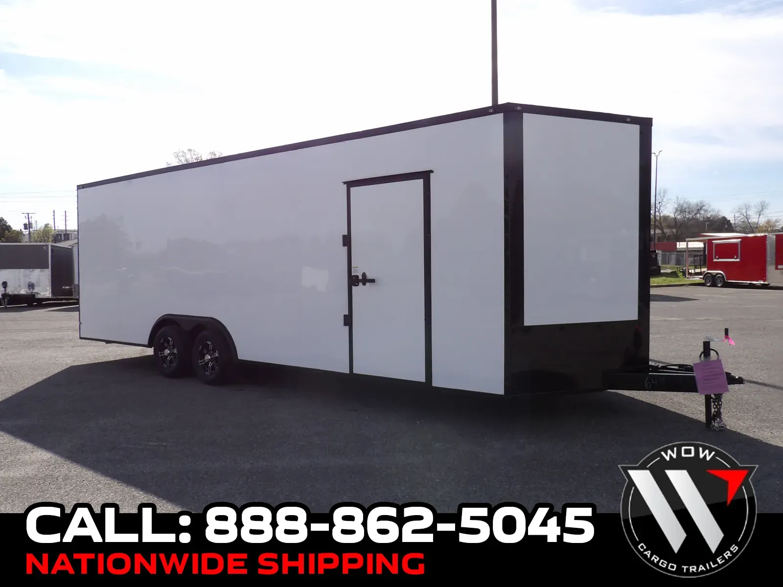 White 2026 South GA Cargo 8.5X24 35K 52k for sale in Cochran, GA