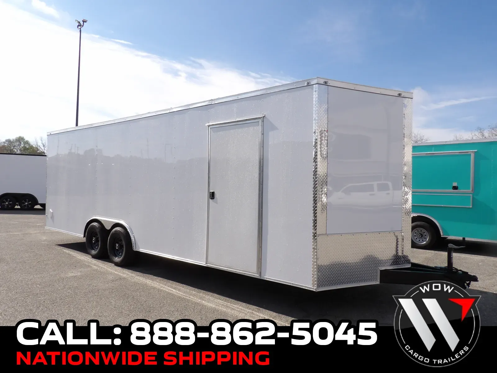 White 2026 Maximum Cargo 8.5X24 Enclosed 35K for sale in Cochran, GA