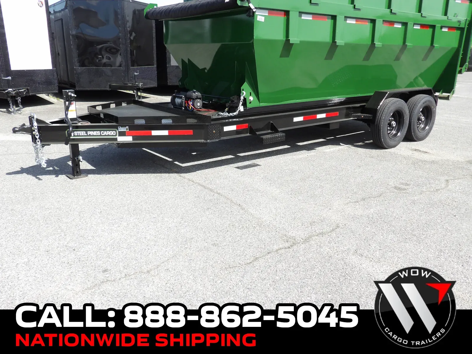 Black 2026 Steel Pines Cargo Roll Off for sale in Cochran, GA