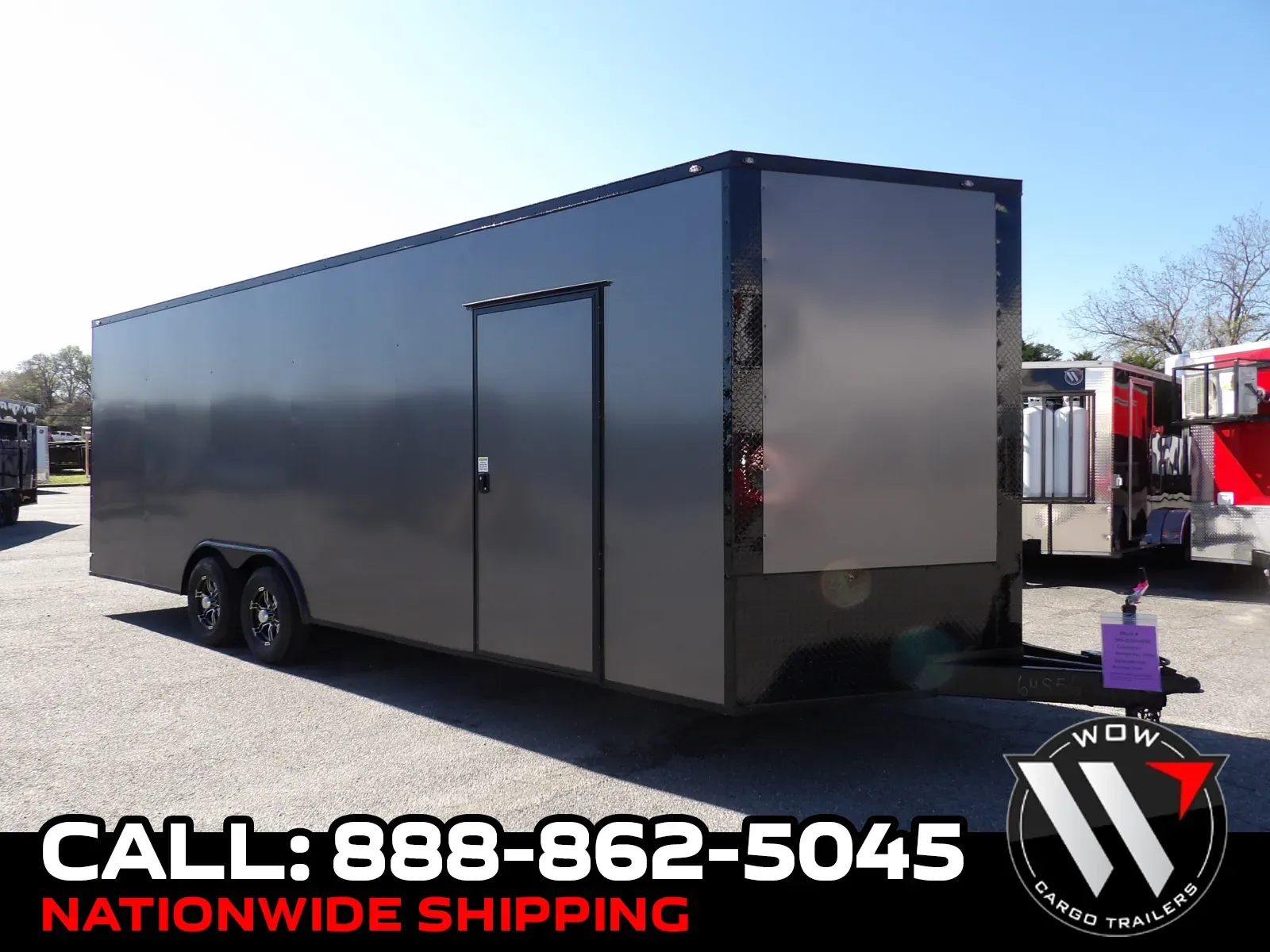 Black 2026 South GA Cargo 8.5X24 35K for sale in Cochran, GA