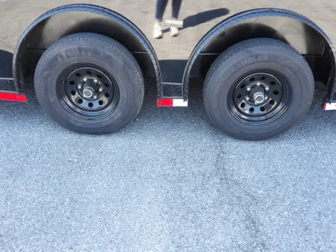 Another view of 2026 Hook & Line Cargo 8.5X30 35K Race Ready for sale in Cochran, GA at WOW Cargo Trailers