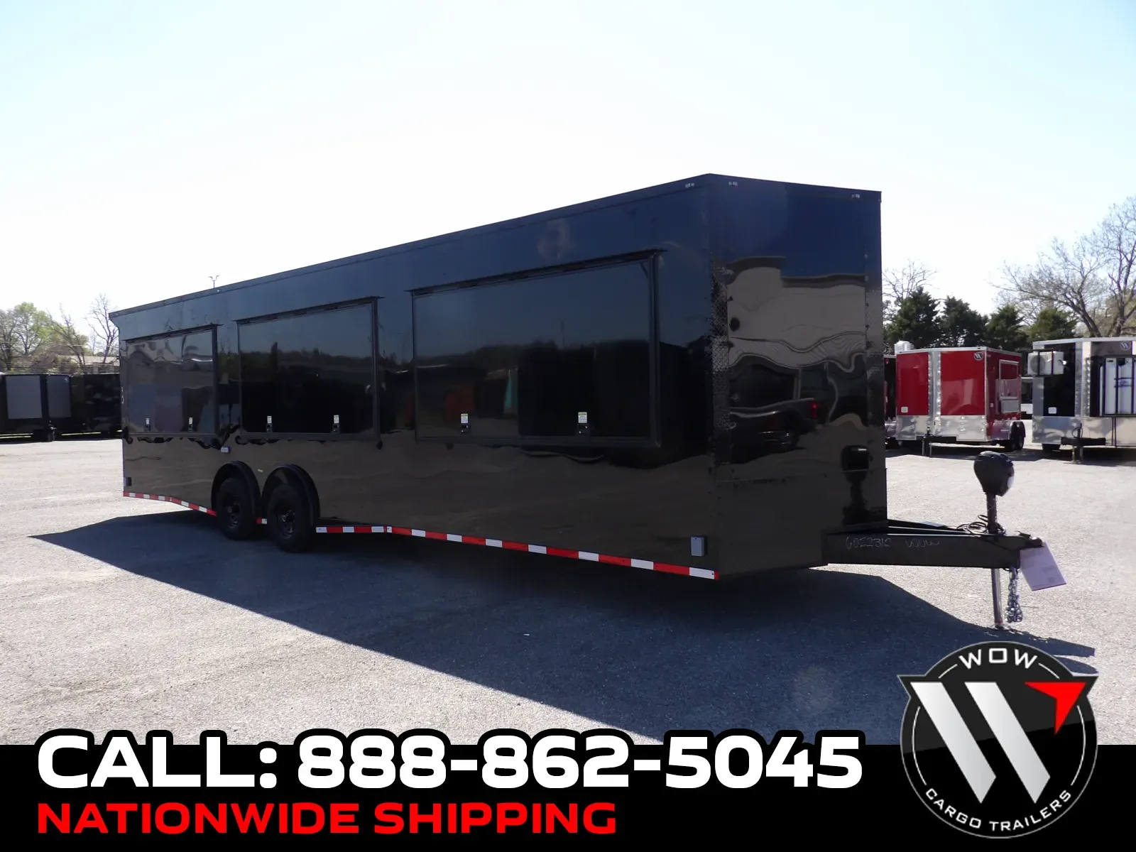 Black 2026 Hook & Line Cargo 8.5X30 35K Race Ready for sale in Cochran, GA