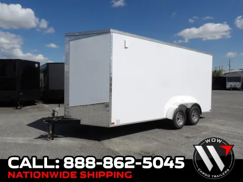 White 2026 Seed Cargo 7X16 Enclosed 35K for sale in Cochran, GA