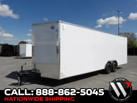 White 2026 Maximum Cargo 8.5X24 52K for sale in Cochran, GA