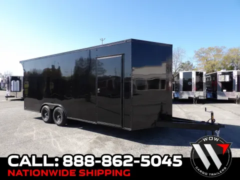 Black 2026 Steel Pines Cargo 8.5X20 Enclosed for sale in Cochran, GA