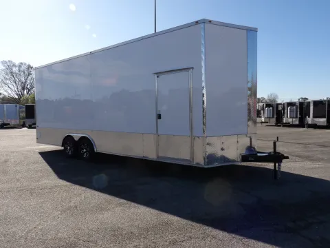 Photos of 2026 All World Trailers 8.5X24 Enclosed for sale in Cochran, GA at WOW Cargo Trailers