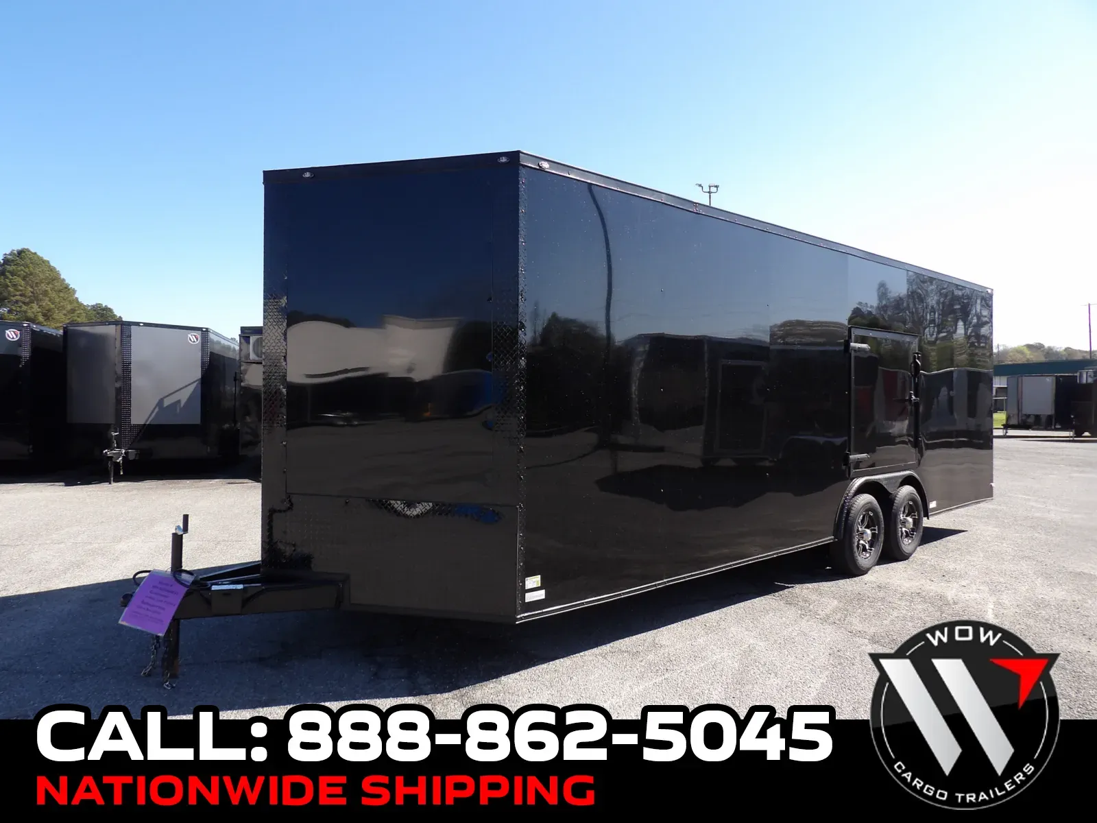 Black 2026 South GA Cargo 8.5X24 Enclosed for sale in Cochran, GA