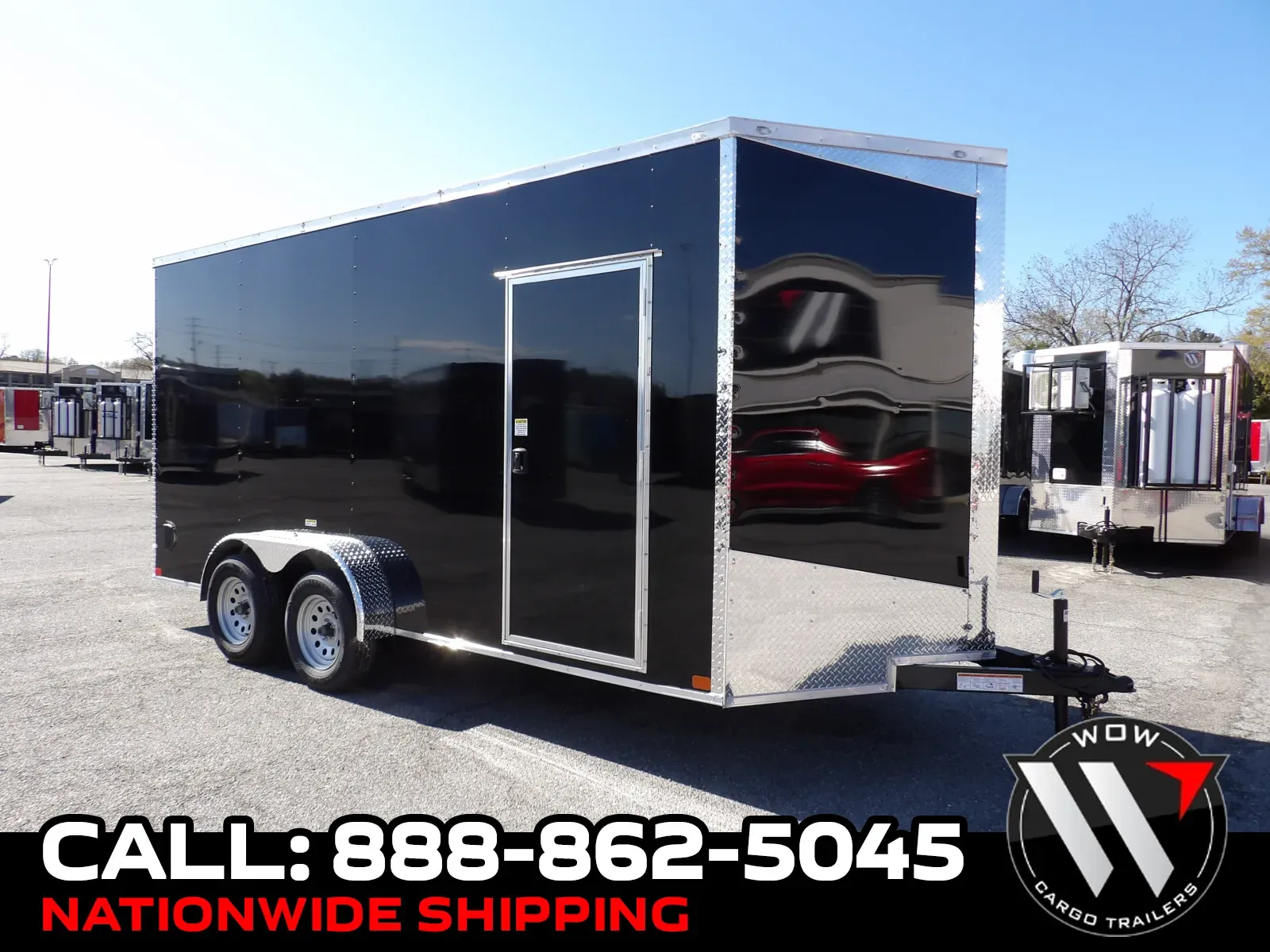 Black 2026 Seed Cargo 7X16 Enclosed for sale in Cochran, GA