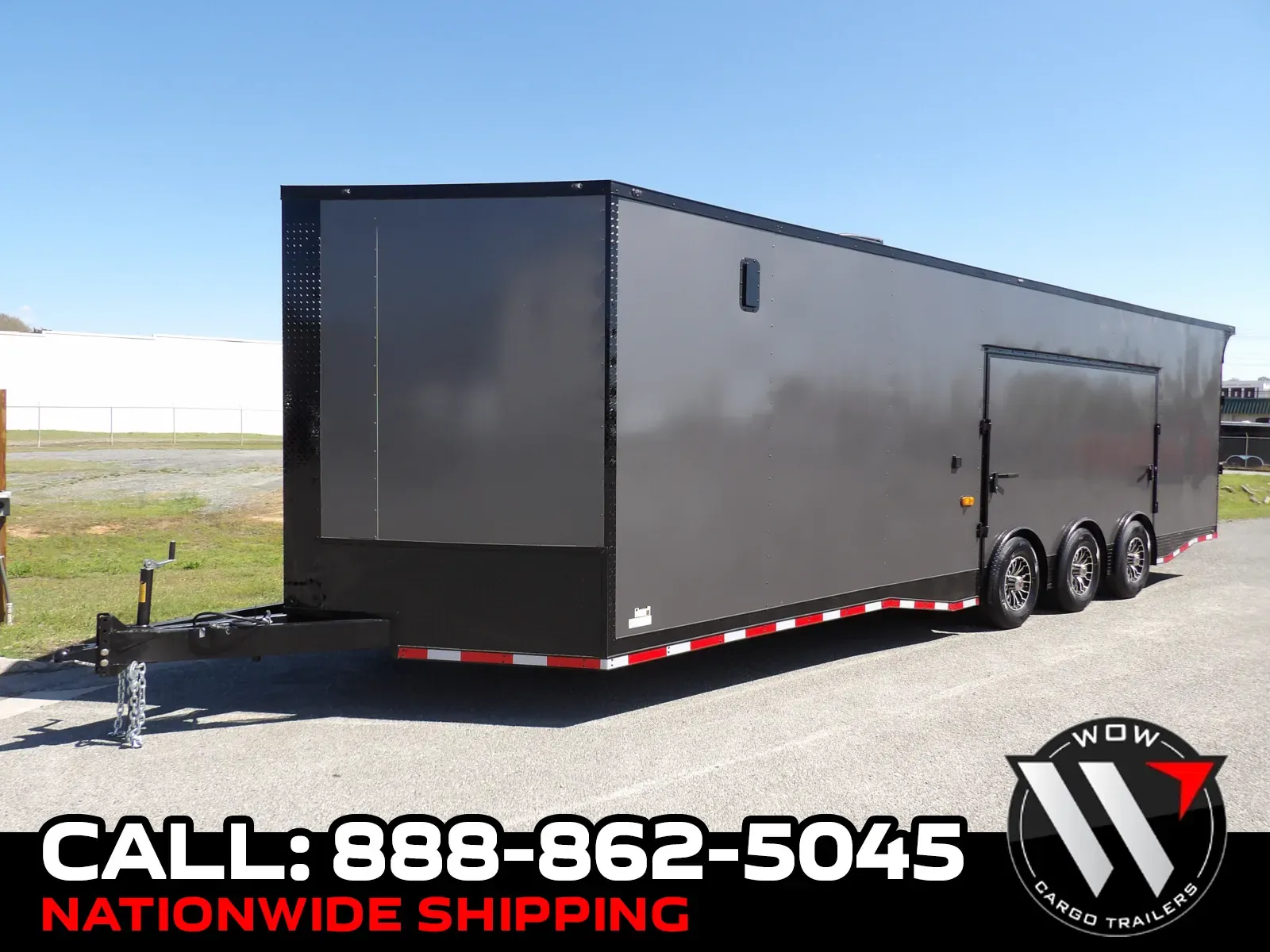 Black 2026 Steel Pines Cargo 8.5X30 Enclosed for sale in Cochran, GA