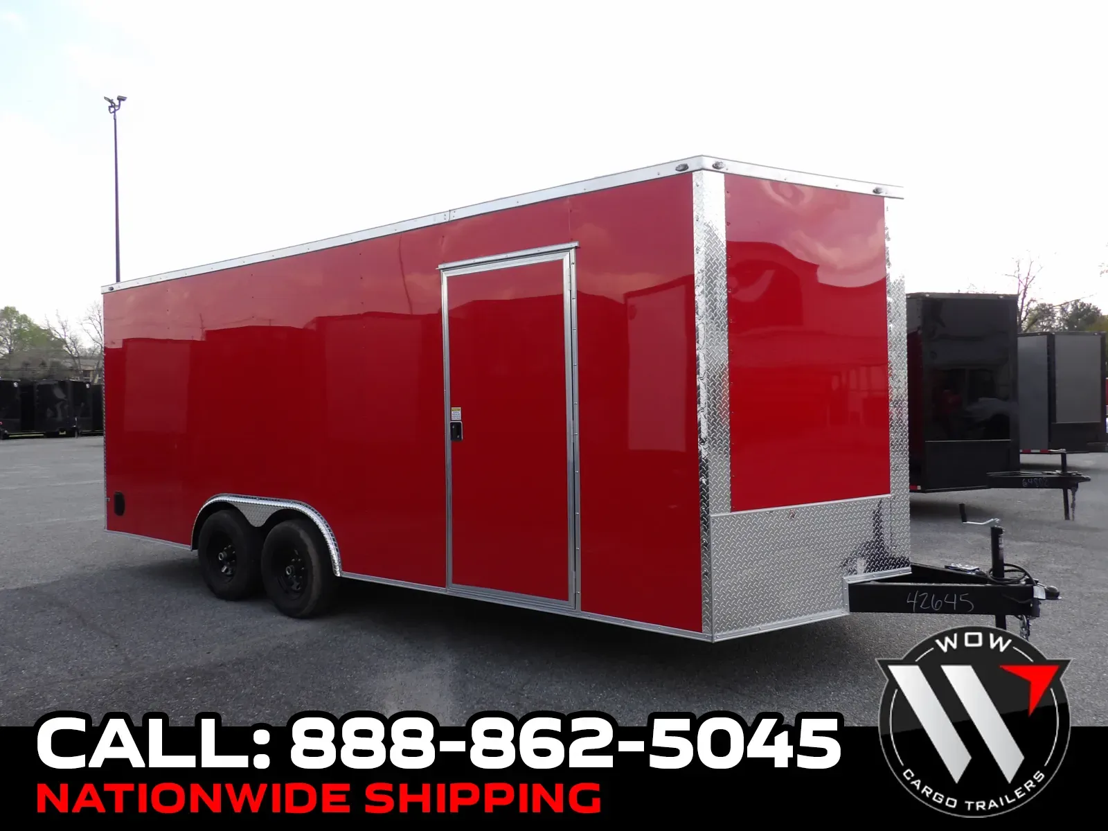 Red 2026 Maximum Cargo 8.5X20 Enclosed 52K for sale in Cochran, GA