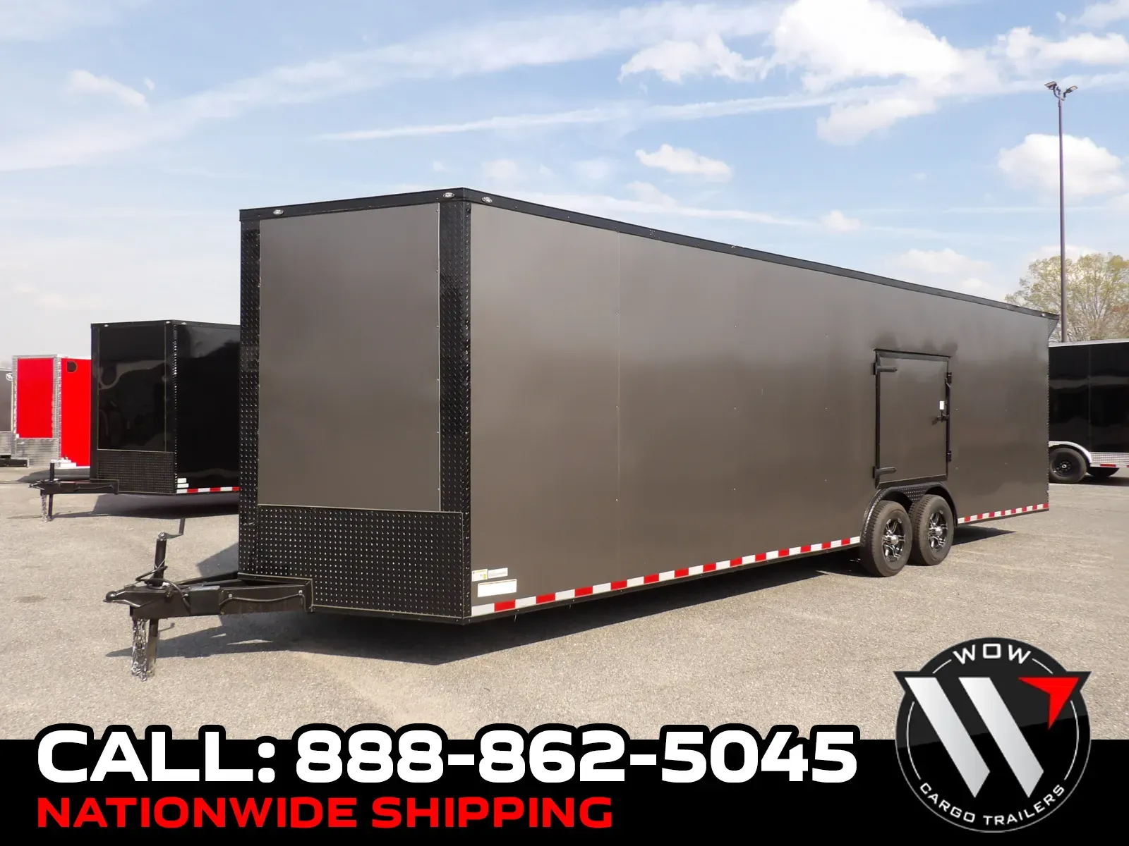 Black 2026 South GA Cargo 8.5X28 Enclosed 52K for sale in Cochran, GA