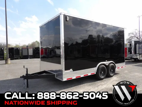 Black 2026 Hook & Line Cargo 8.5X16 Enclosed 7K for sale in Cochran, GA