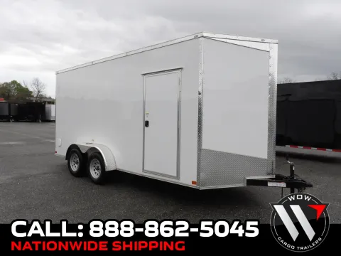 White 2026 Seed Cargo 7X16 Enclosed 35K for sale in Cochran, GA