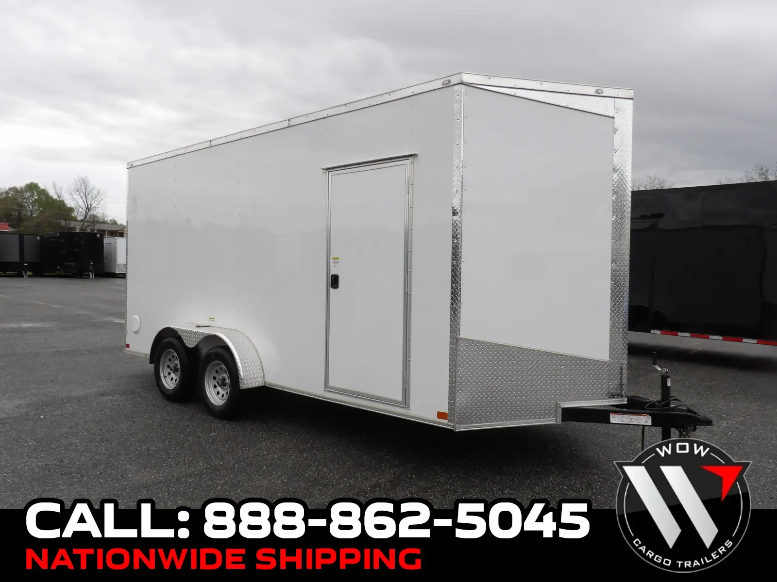 White 2026 Seed Cargo 7X16 Enclosed 35K for sale in Cochran, GA