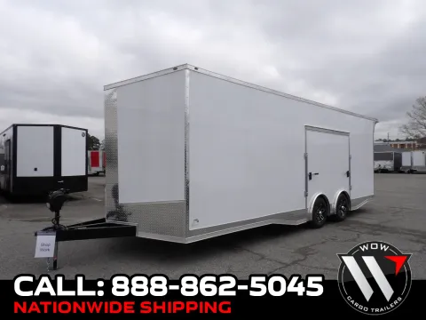 White 2026 Steel Pines Cargo 8.5x24 52K for sale in Cochran, GA