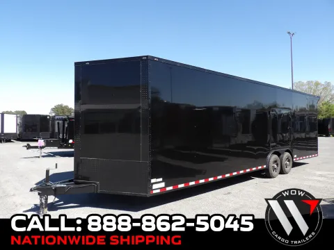 Black 2026 South GA Cargo 8.5X28 Enclosed 52K for sale in Cochran, GA