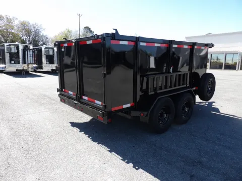 Another view of 2026 Steel Pines Cargo 6X12 Dump 52K for sale in Cochran, GA at WOW Cargo Trailers
