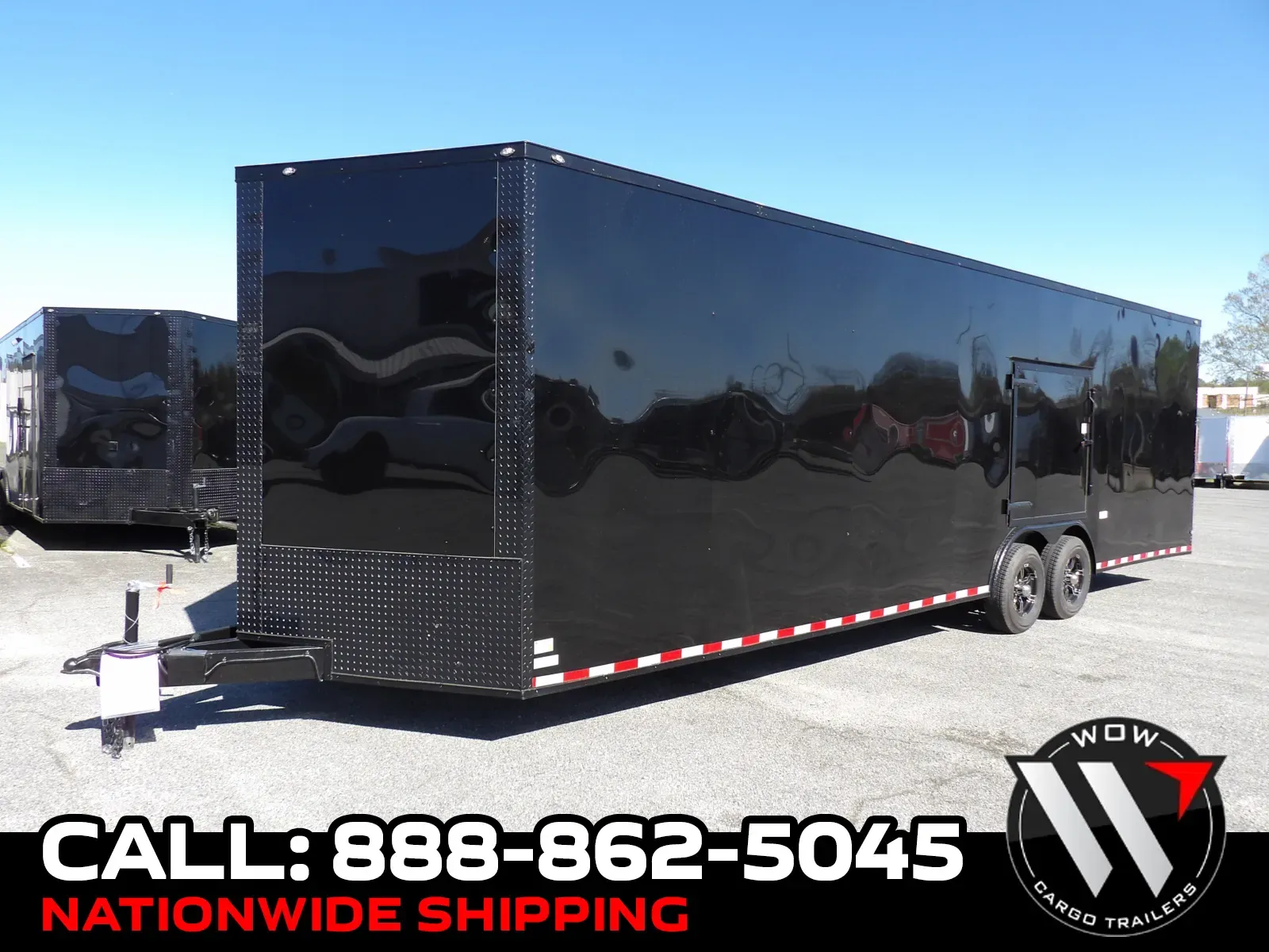 Black 2026 South GA Cargo 8.5X28 Enclosed 52K for sale in Cochran, GA