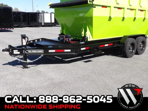 Black 2026 Steel Pines Cargo 14' BP Roll Off Trailer for sale in Cochran, GA