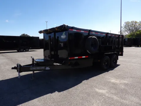 Photos of 2026 Steel Pines Cargo 7X16 Dump for sale in Cochran, GA at WOW Cargo Trailers