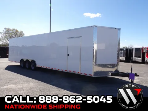 White 2026 South GA Cargo 8.5X34 Enclosed 7K for sale in Cochran, GA