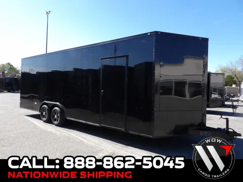 Black 2026 South GA Cargo 8.5X24 Enclosed 52K for sale in Cochran, GA