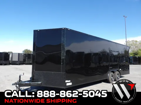 Black 2026 South GA Cargo 8.5X24 Enclosed 52K for sale in Cochran, GA