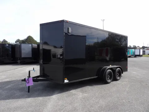 Photos of 2026 All World Trailers 7X16 Enclosed 35K for sale in Cochran, GA at WOW Cargo Trailers