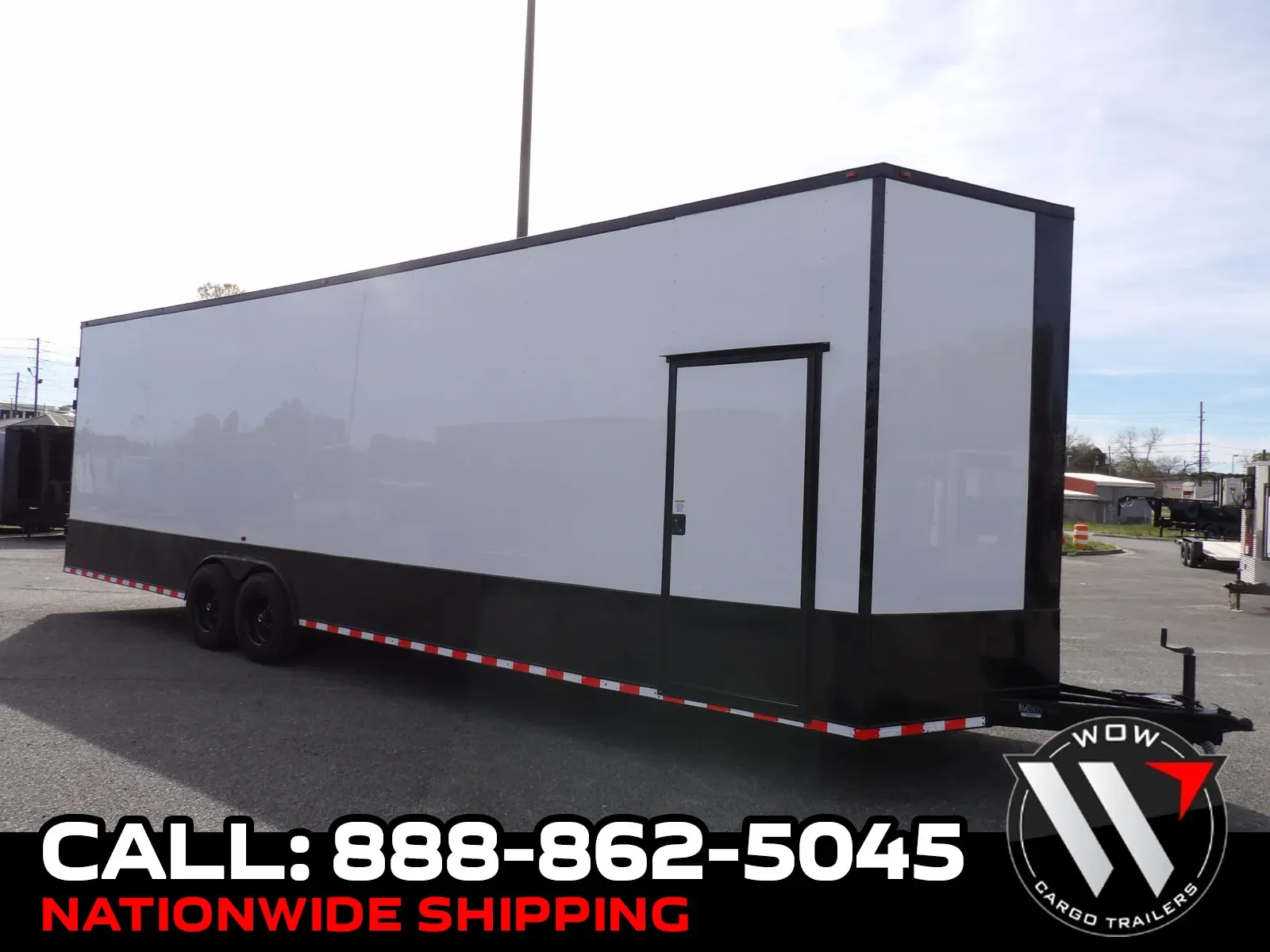 Black 2026 All World Trailers 8.5 x 32 52K for sale in Cochran, GA