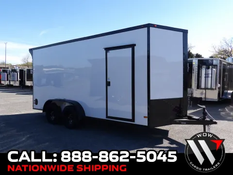 Black 2026 All World Trailers 7X16 Enclosed 35K for sale in Cochran, GA