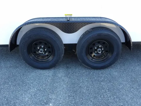 Another view of 2026 All World Trailers 7X16 Enclosed 35K for sale in Cochran, GA at WOW Cargo Trailers